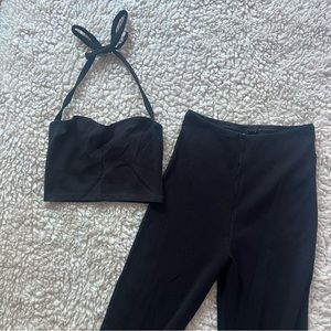 Reformation Two Piece Ribbed Set